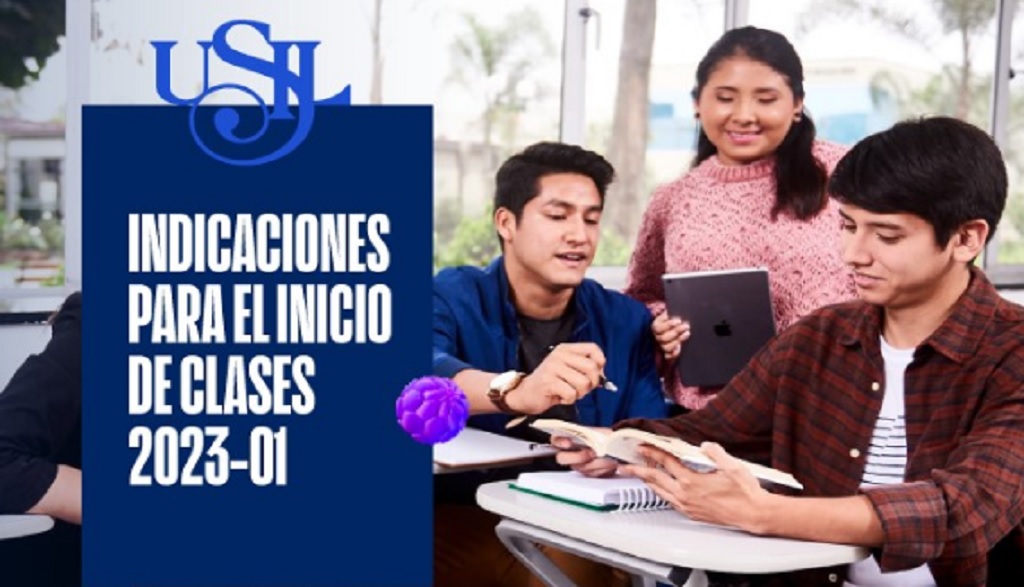 Indicaciones para el inicio de clases 2023-01 IMPORTANTE