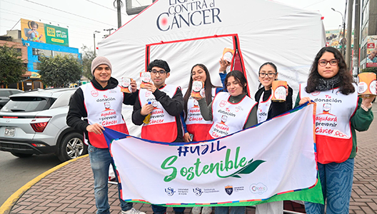Participación activa en colectas contra el cáncer Participación activa en colectas contra el cáncer
